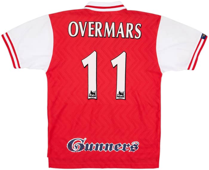 1996-98 Arsenal Home Shirt Overmars #11 - 8/10 - (M)