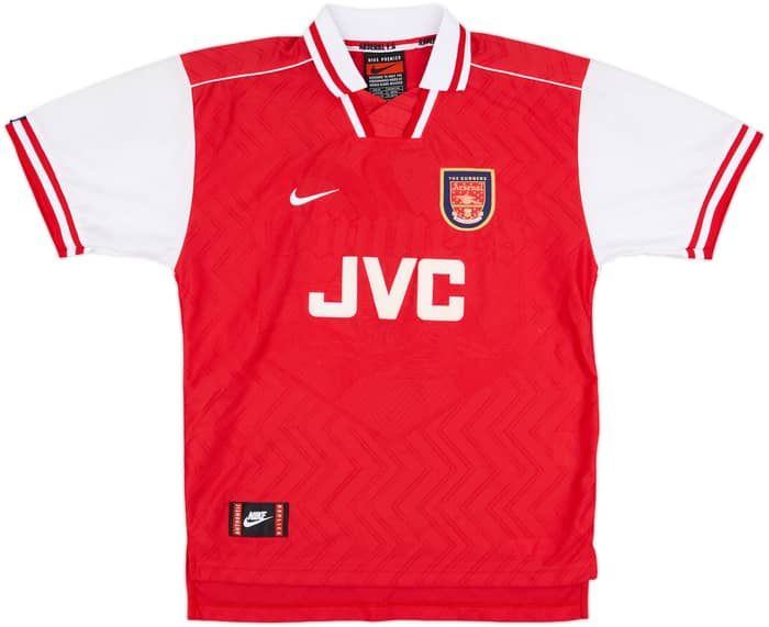 1996-98 Arsenal Home Shirt Overmars #11 - 8/10 - (M)