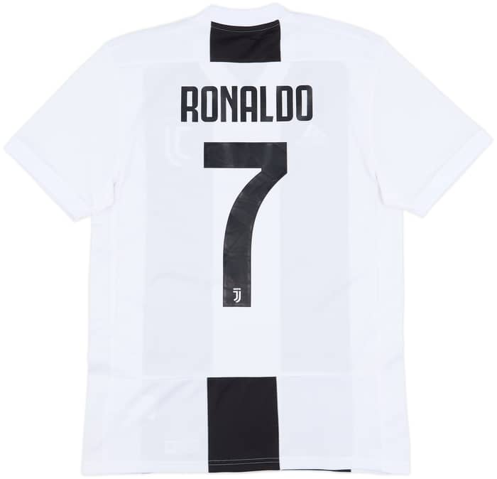 2018-19 Juventus Home Shirt Ronaldo #7 - 9/10 - (S)