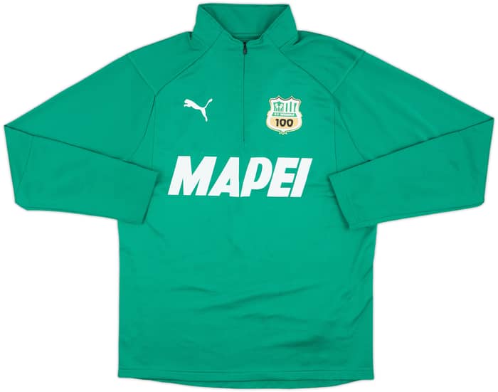 2018-19 Sassuolo Puma 1/4 Zip Drill Top - 5/10 - (M)