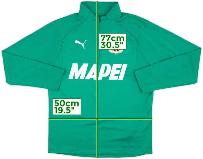 2018-19 Sassuolo Puma 1/4 Zip Drill Top - 5/10 - (M)
