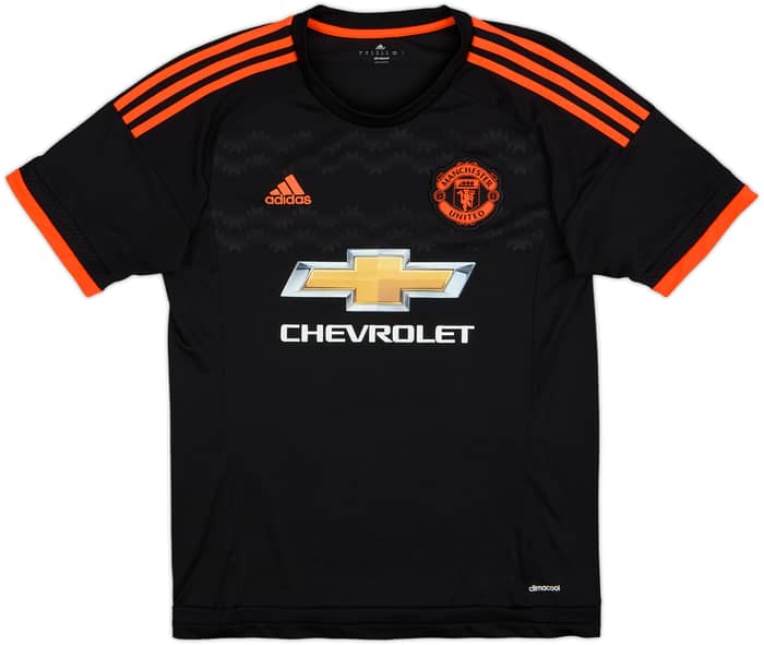 2015-16 Manchester United Third Shirt Carrick #16 - 9/10 - (M)