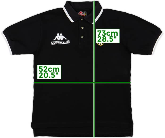 1998-99 Juventus Kappa Polo Shirt - 9/10 - (S)