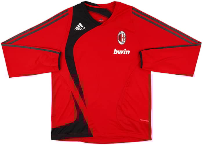 2008-09 AC Milan adidas Formotion L/S Training Shirt - 9/10 - (L)