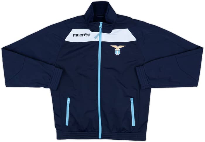2014-15 Lazio Macron Track Jacket - 8/10 - (L.Boys)