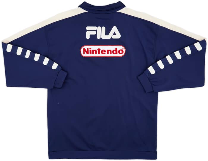 1997-98 Fiorentina Fila Player Issue Sweat Top - 8/10 - (XXL)