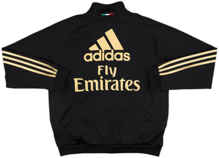 2010-11 AC Milan adidas Track Jacket - 9/10 - (L.Boys)