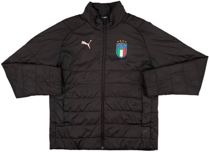 2018-19 Italy Puma Padded Bench Coat - 7/10 - (L)