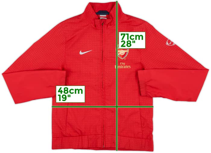 2009-10 Arsenal Nike Track Jacket - 7/10 - (S)