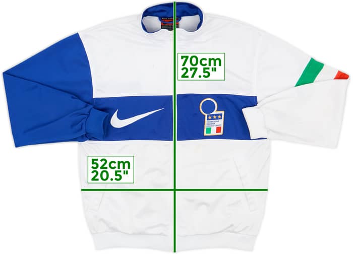 1994-96 Italy Nike Track Jacket - 6/10 - (XL.Boys)
