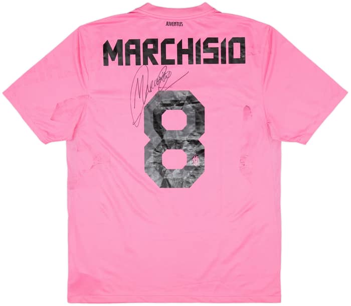 2011-13 Juventus Signed Away Shirt Marchisio #8 - 5/10 - (L)