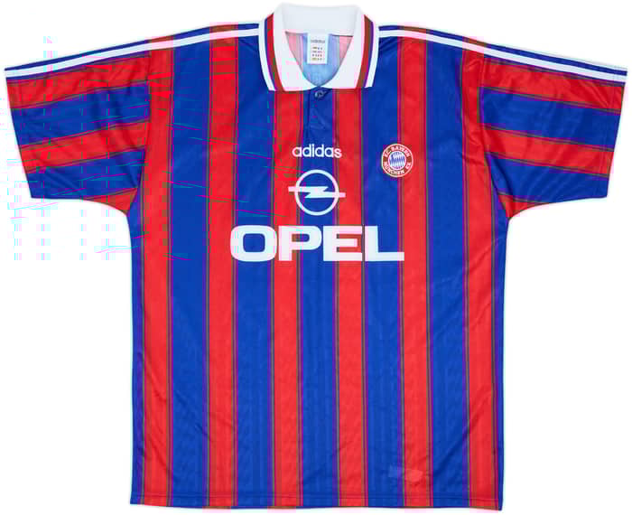 1995-97 Bayern Munich Home Shirt Matthaus #10 - 9/10 - (XL)