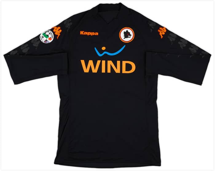 2009-10 Roma Signed Third/GK L/S Shirt J.Sergio #27 - 7/10 - (L)