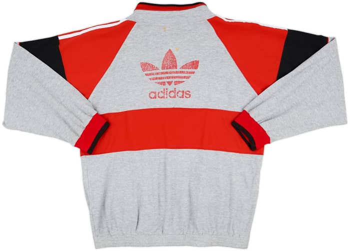 1990-92 AC Milan adidas 1/4 Zip Drill Top - 4/10 - (XL)