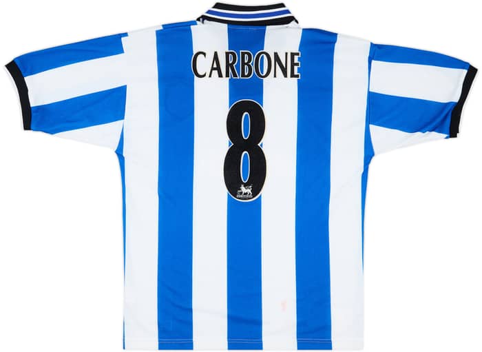 1997-99 Sheffield Wednesday Home Shirt Carbone #8 - 8/10 - (L)