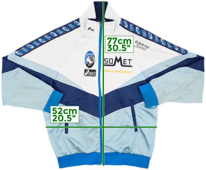 1995-97 Atalanta Asics Player Issue Track Jacket - 6/10 - (L)