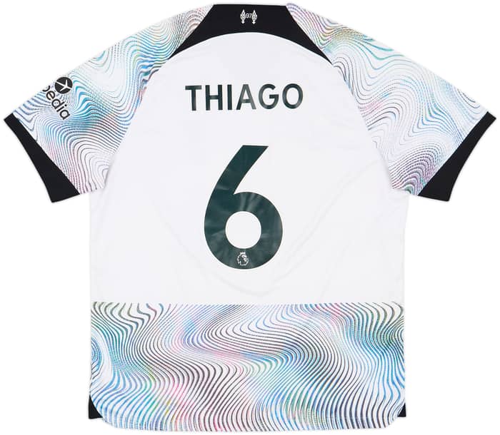 2022-23 Liverpool Away Shirt Thiago #6 - 7/10 - (XL)