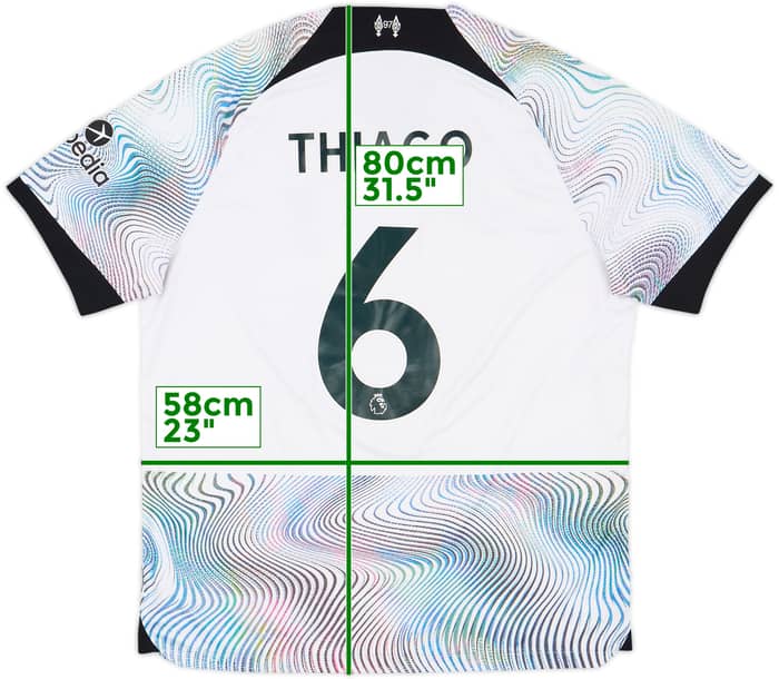 2022-23 Liverpool Away Shirt Thiago #6 - 7/10 - (XL)