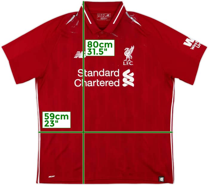 2018-19 Liverpool Home Shirt - 4/10 - (XL)