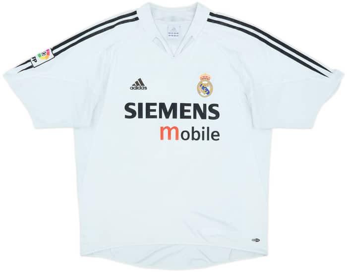 2004-05 Real Madrid Home Shirt Beckham #23 - 6/10 - (L)