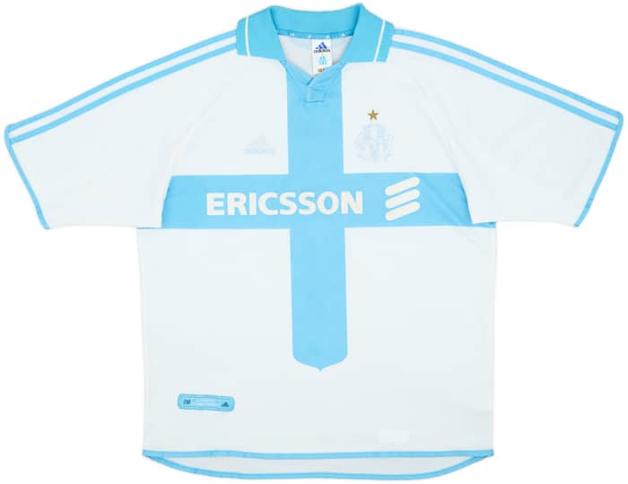 2000-01 Olympique Marseille Home Shirt #3 - 5/10 - (L)
