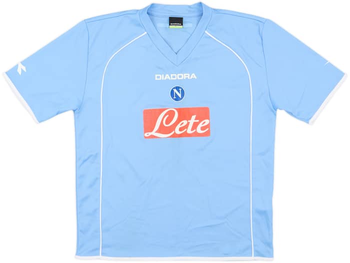 2006-07 Napoli Home Shirt - 7/10 - (XL.Boys)