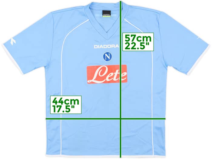 2006-07 Napoli Home Shirt - 7/10 - (XL.Boys)