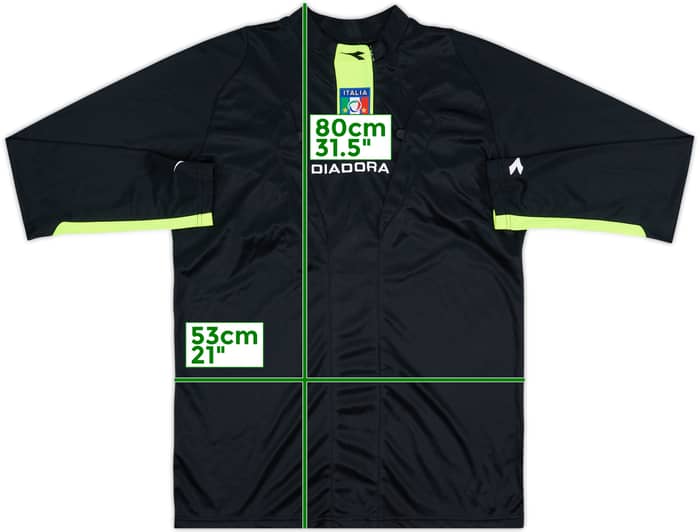 2009-10 Italy Diadora Referee L/S Shirt - 9/10 - (L)