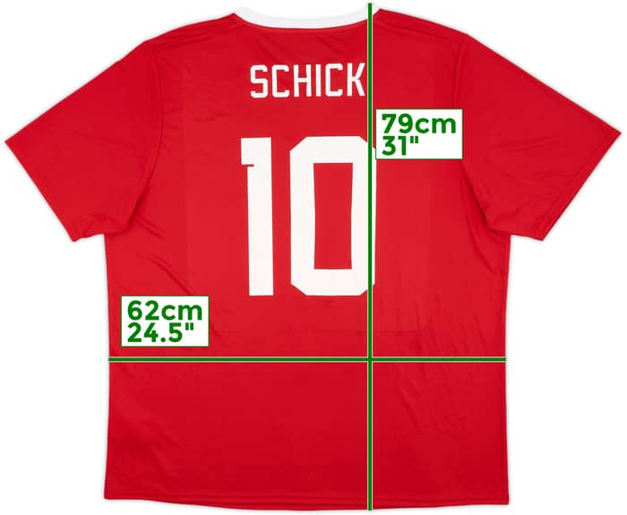 2022-24 Czech Republic Basic Home Shirt Schick #10 - 10/10 - (XXL)