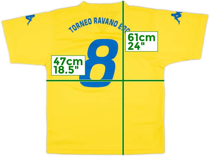 2014-15 Sampdoria 'Torneo Ravano' Away Shirt #8 - 9/10 - (S)