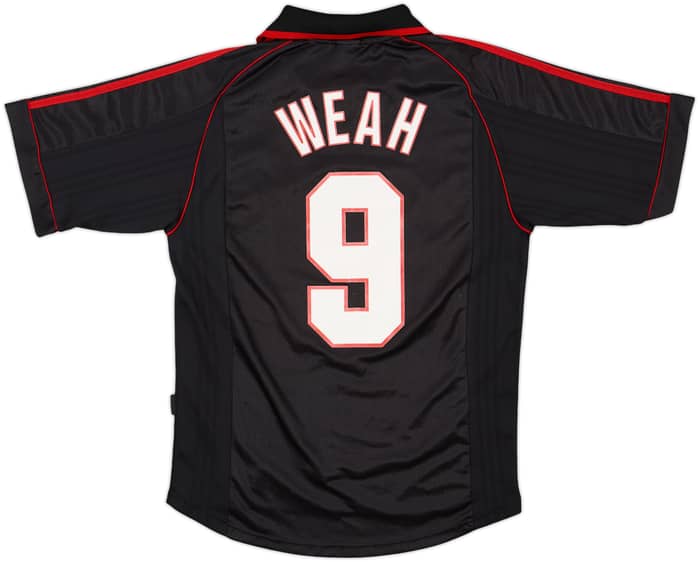 1998-99 AC Milan Third Shirt Weah #9 - 8/10 - (S)