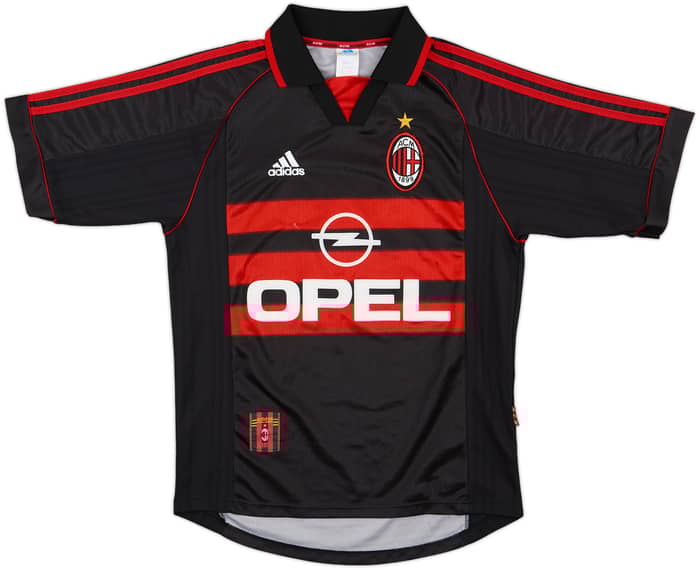 1998-99 AC Milan Third Shirt Weah #9 - 8/10 - (S)