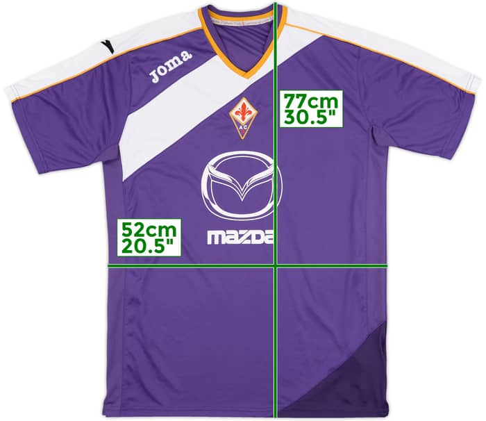 2012-13 Fiorentina Joma Training Shirt - 8/10 - (L)