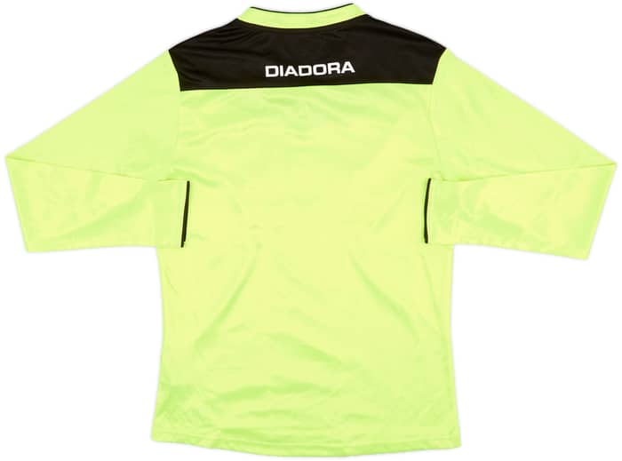 2015-16 Italy Diadora Referee L/S Shirt - 9/10 - (XS)