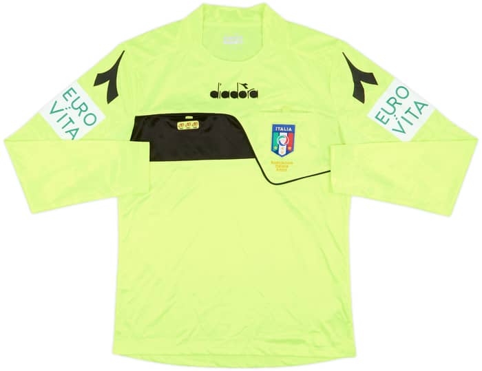 2017-18 Italy Diadora Referee Shirt - 9/10 - (S)