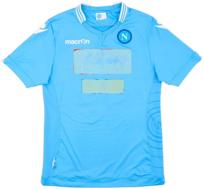 2013-14 Napoli Home Shirt Hamsik #17 - 4/10 - (XL)