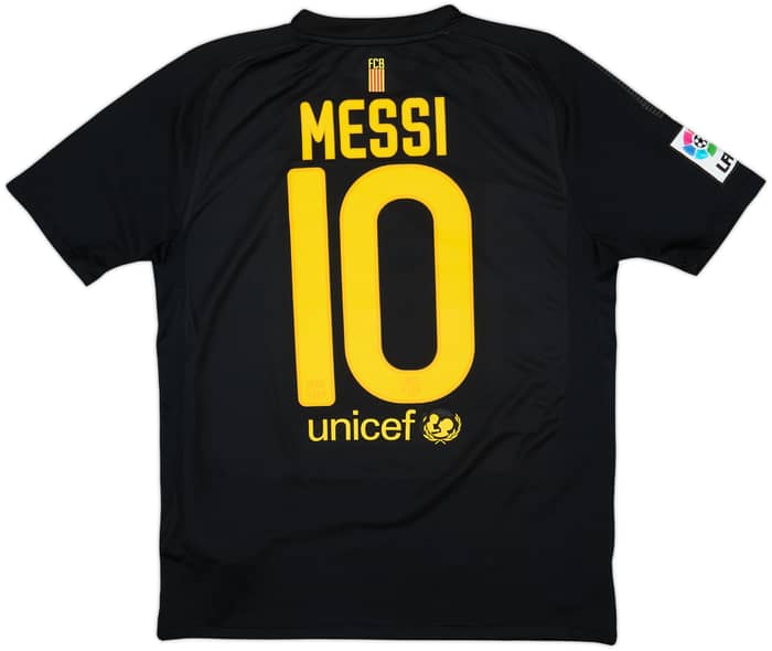 2011-12 Barcelona Away Shirt Messi #10 - 8/10 - (XL.Boys)