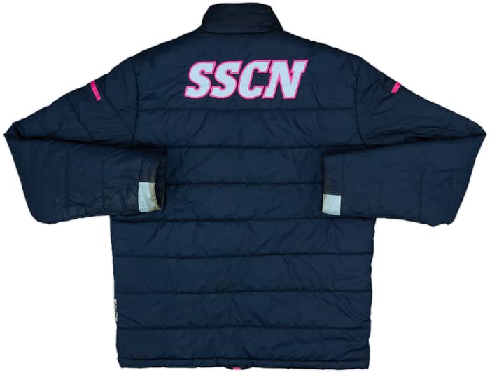 2020-21 Napoli Kappa Padded Bench Coat - 7/10 - (L)