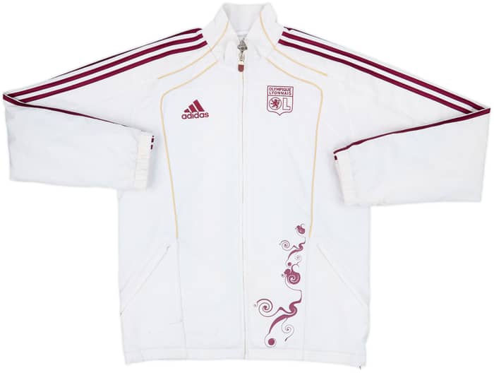 2010-11 Lyon adidas Track Jacket - 5/10 - (S/M)