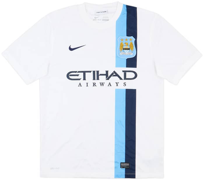 2013-14 Manchester City Third Shirt Kun Aguero #16 - 8/10 - (M)