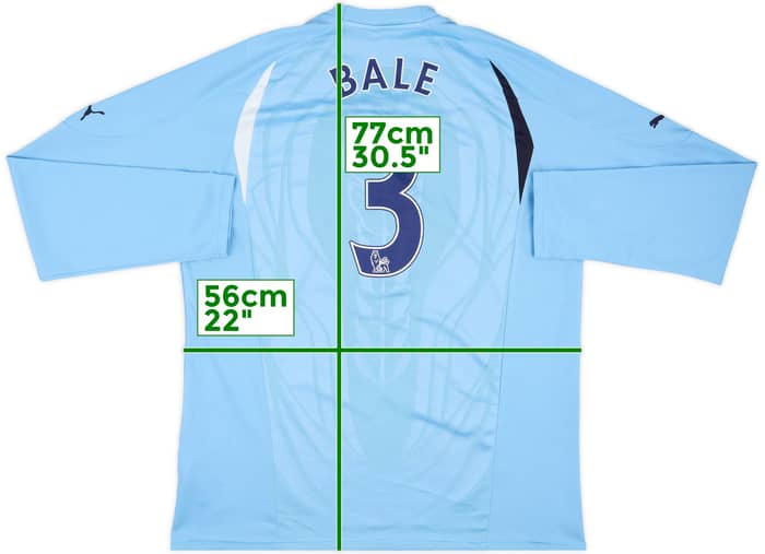 2010-11 Tottenham Away L/S Shirt Bale #3 - 9/10 - (L)
