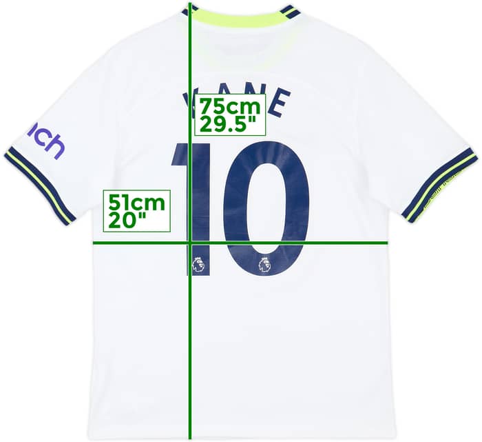 2022-23 Tottenham Home Shirt Kane #10 - 7/10 - (M)