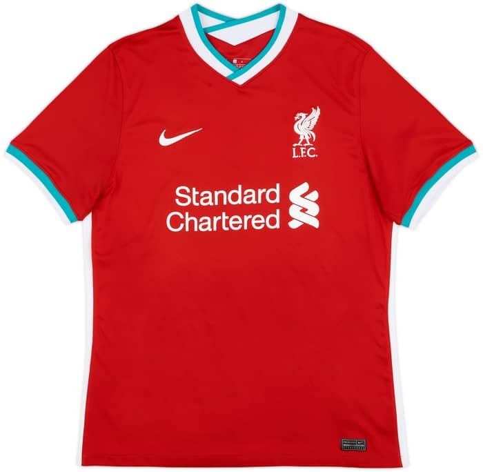 2020-21 Liverpool Home Shirt M.Salah #11 - 7/10 - (Women's L)