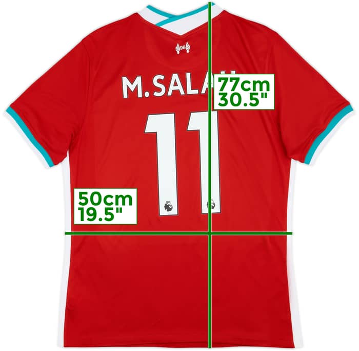 2020-21 Liverpool Home Shirt M.Salah #11 - 7/10 - (Women's L)