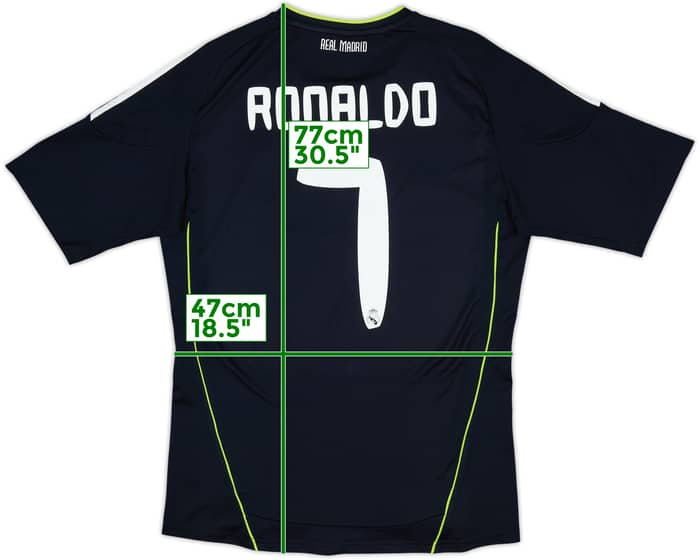 2010-11 Real Madrid Away Shirt Ronaldo #7 - 10/10 - (M)
