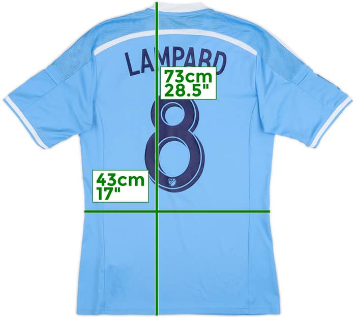 2015-16 New York City Home Shirt Lampard #8 - 6/10 - (S)
