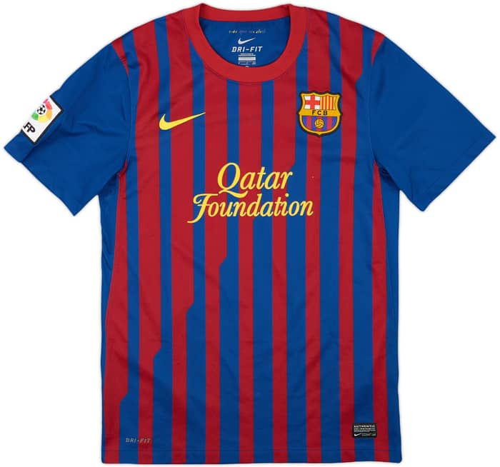 2011-12 Barcelona Home Shirt Messi #10 - 7/10 - (S)