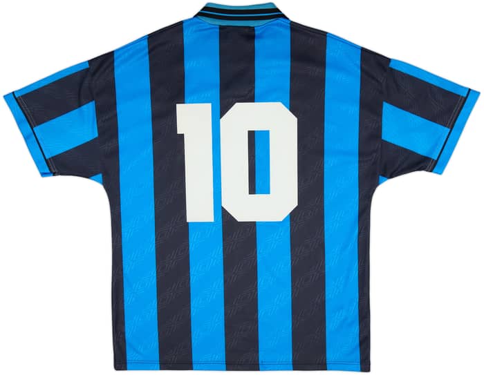 1994-95 Inter Milan Home Shirt #10 - 8/10 - (L)