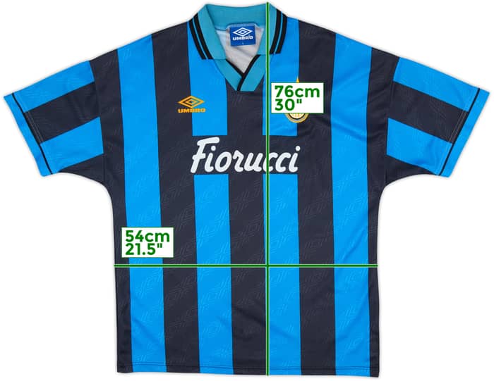 1994-95 Inter Milan Home Shirt #10 - 8/10 - (L)