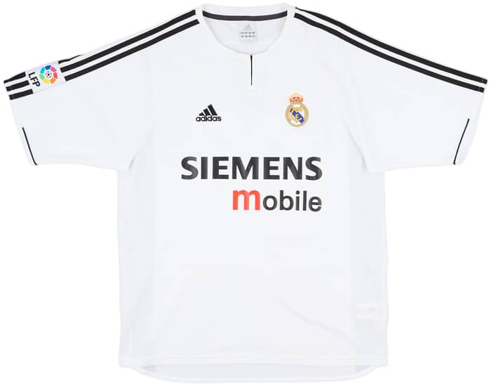 2003-04 Real Madrid Home Shirt Beckham #23 - 9/10 - (M)